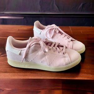 Adidas Stan Smith Prime Blue Shoes Pink